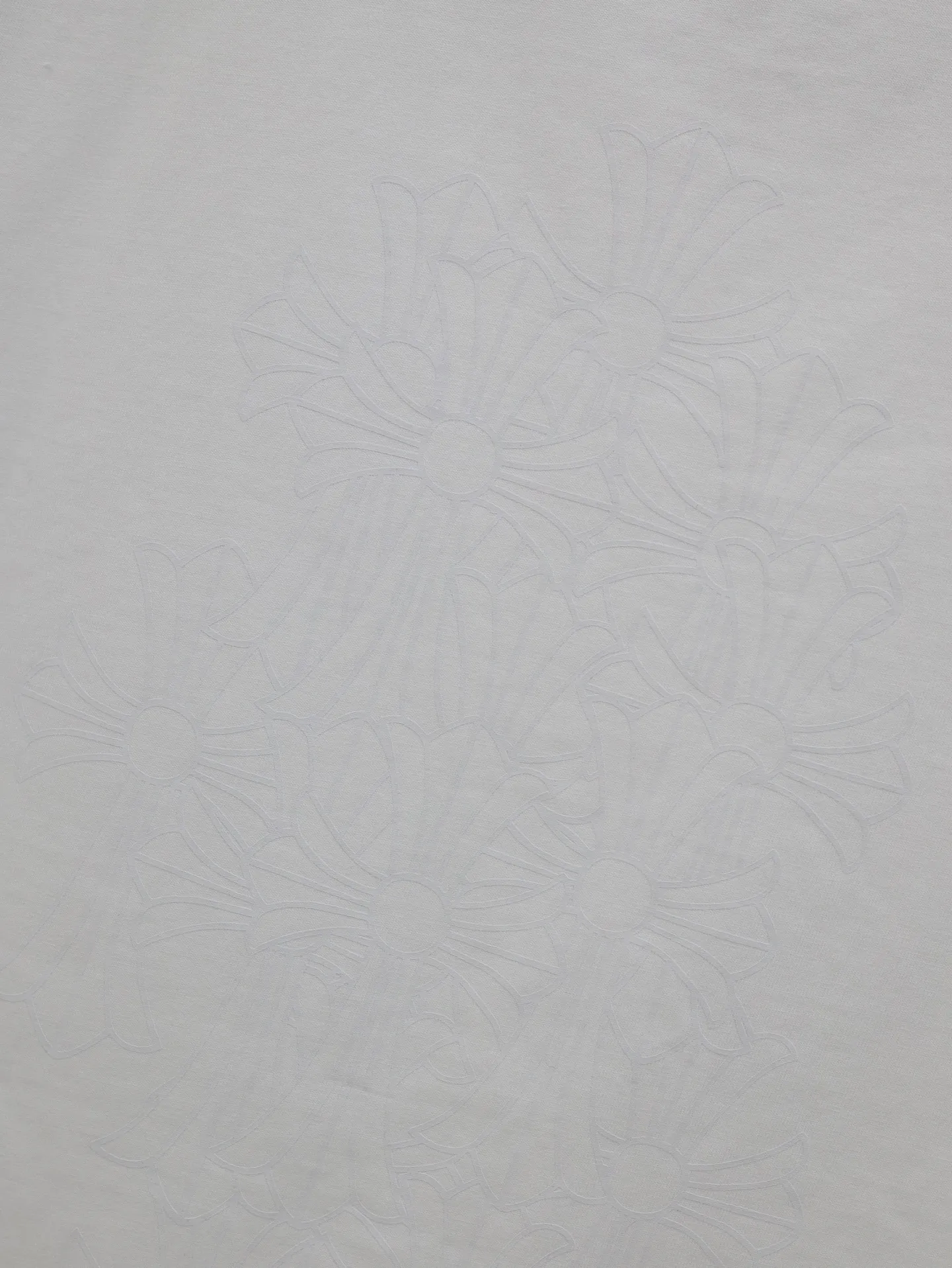 🅿️280 Chrome Hearts*/Chrome Hearts 25 new shadow cross short-sleeved T-shirt. The fabric is made of 26-woven 200g cotton, and the printing is hand-printed with glue. Size: S/M/L